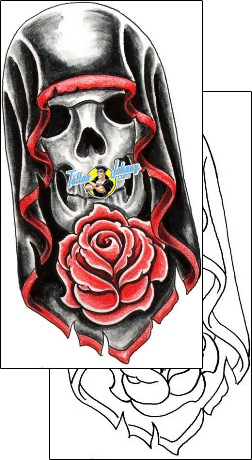 Skull Tattoo horror-skull-tattoos-chris-amlie-clf-00063