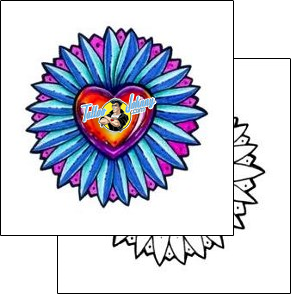 Heart Tattoo flower-tattoos-clark-medley-cmf-00045