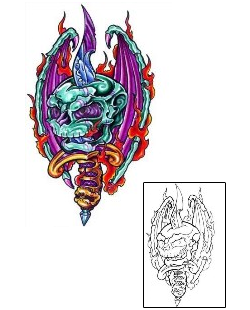 Horror Tattoo Miscellaneous tattoo | CMF-00069