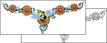 Flower Tattoo plant-life-flowers-tattoos-clark-medley-cmf-00072
