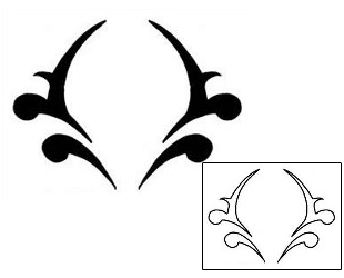 Picture of Specific Body Parts tattoo | CMF-00178