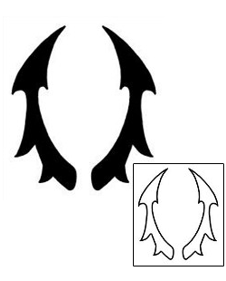 Picture of Specific Body Parts tattoo | CMF-00196