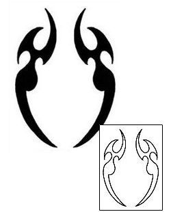 Picture of Specific Body Parts tattoo | CMF-00206