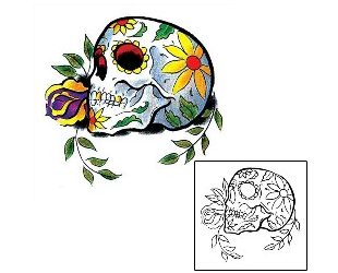 Day of the Dead Tattoo Tattoo Styles tattoo | CNF-00033