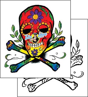 Day of the Dead Tattoo cnf-00042