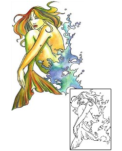 Sea Creature Tattoo Mythology tattoo | COF-00056