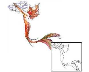 Sea Creature Tattoo Mythology tattoo | COF-00061