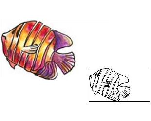 Fish Tattoo Marine Life tattoo | COF-00064