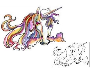 Unicorn Tattoo Mythology tattoo | COF-00072