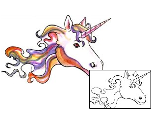 Unicorn Tattoo Mythology tattoo | COF-00075