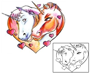 Unicorn Tattoo For Women tattoo | COF-00082
