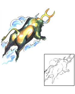 Taurus Tattoo Zodiac tattoo | COF-00177