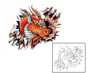 Monster Tattoo Mythology tattoo | CPF-00008