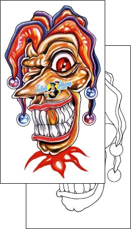 Joker - Jester Tattoo joker-tattoos-craig-a-perras-cpf-00027