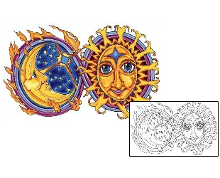 Sun Tattoo Miscellaneous tattoo | CPF-00041