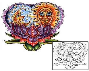 Sun Tattoo Miscellaneous tattoo | CPF-00042