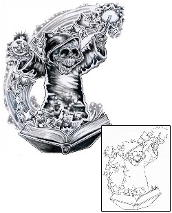 Wizard Tattoo Mythology tattoo | CPF-00113