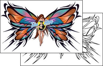 Fairy Tattoo fantasy-tattoos-cricket-crf-00047