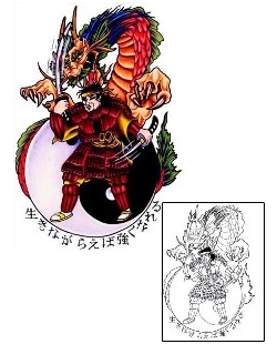 Warrior Tattoo Mythology tattoo | CRF-00107
