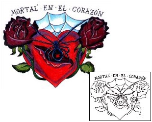 Rose Tattoo Plant Life tattoo | CRF-00114