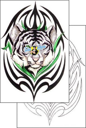 Tiger Tattoo tattoo-styles-tribal-tattoos-cricket-crf-00135