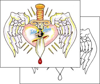 Heart Tattoo for-women-heart-tattoos-cricket-crf-00179