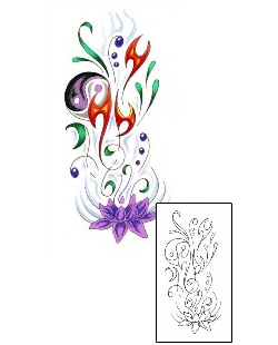 Lotus Tattoo Plant Life tattoo | CRF-00267