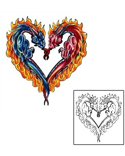 Fire – Flames Tattoo For Women tattoo | CRF-00284