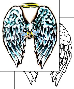 Wings Tattoo crf-00310