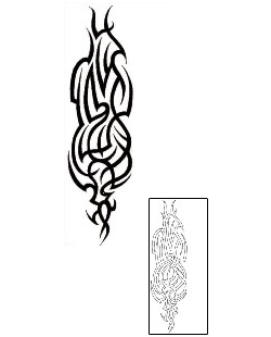 Tribal Tattoo Specific Body Parts tattoo | CRF-00317