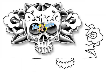 Skull Tattoo horror-skull-tattoos-chris-smith-csf-00014