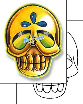 Skull Tattoo horror-skull-tattoos-chris-smith-csf-00017