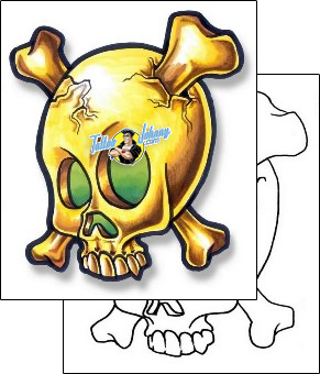 Skull Tattoo horror-skull-tattoos-chris-smith-csf-00018