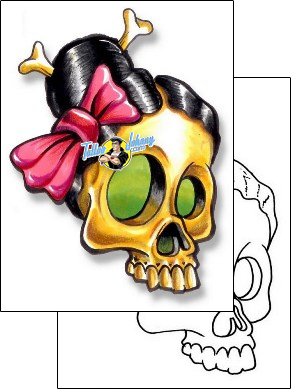 Skull Tattoo horror-skull-tattoos-chris-smith-csf-00019