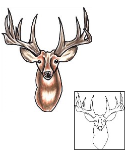 Deer Tattoo CUF-00018