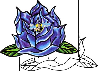 Flower Tattoo plant-life-flowers-tattoos-curt-dog-cuf-00033