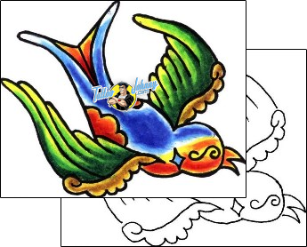 Bird Tattoo bird-tattoos-curt-dog-cuf-00038