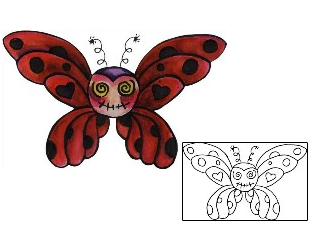 Butterfly Tattoo For Women tattoo | CVF-00019