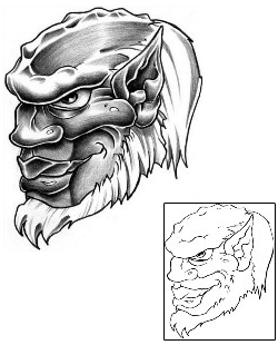Devil - Demon Tattoo Horror tattoo | CXF-00086