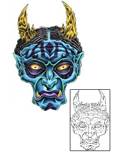 Devil - Demon Tattoo Horror tattoo | CXF-00100