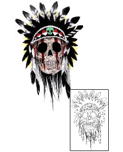 Skull Tattoo Miscellaneous tattoo | CXF-00102