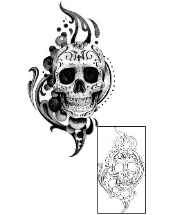 Day of the Dead Tattoo Ethnic tattoo | CXF-00116