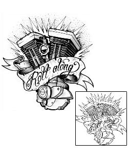 Picture of Roll Along Tattoo