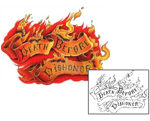 Fire – Flames Tattoo Miscellaneous tattoo | CXF-00126