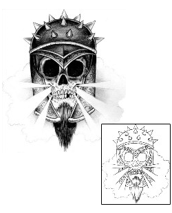 Warrior Tattoo Horror tattoo | CXF-00131