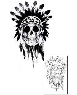 Skull Tattoo Miscellaneous tattoo | CXF-00143