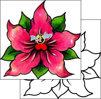 Flower Tattoo plant-life-flowers-tattoos-crazy-macaya-cyf-00006