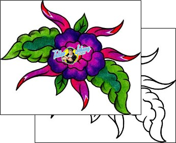 Flower Tattoo plant-life-flowers-tattoos-crazy-macaya-cyf-00013