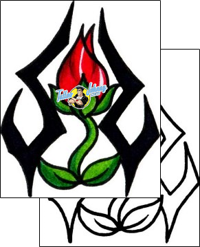 Flower Tattoo plant-life-flowers-tattoos-crazy-macaya-cyf-00024