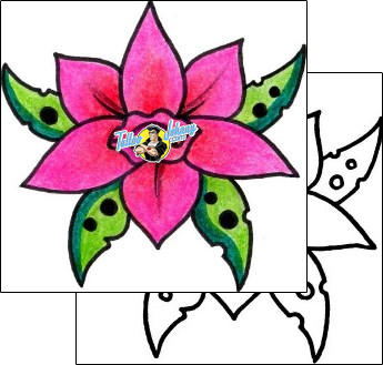 Flower Tattoo plant-life-flowers-tattoos-crazy-macaya-cyf-00033